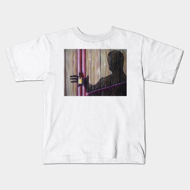 abstract Kids T-Shirt by dylanshelmerdine